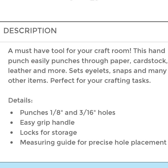 Crop-a-dile hole puncher, eyelet & snap setter - Picture 5 of 5
